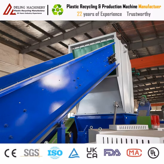 Yatong Plastic Pet Bottle Washing and Recycling Line / Pet PP PE Crushing & Washing Machine