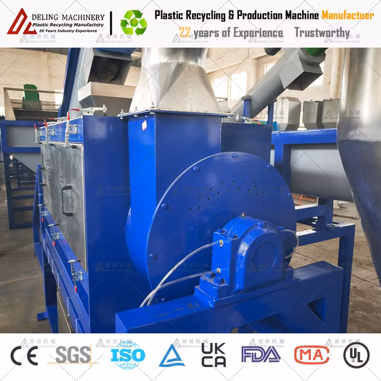 Yatong Plastic Pet Bottle Washing and Recycling Line / Pet PP PE Crushing & Washing Machine