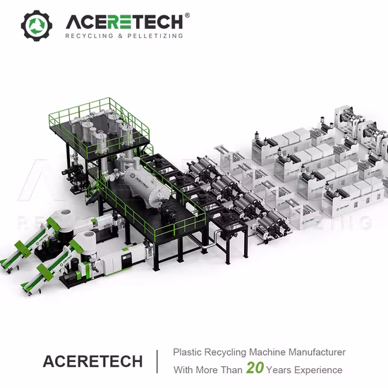 Lsp garantia de dois anos de reciclagem de plástico pellets fazendo a máquina para garrafas pet fibra básica