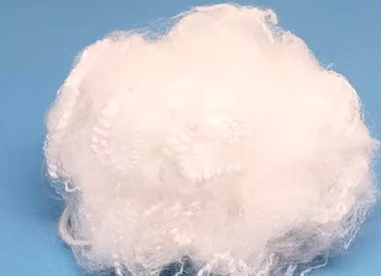 Baixo ponto de fusão 4dx51mm, fibra básica de poliéster branca