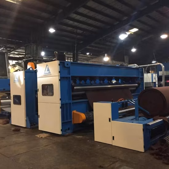 Máquina perfuradora de agulha para carpete de plástico