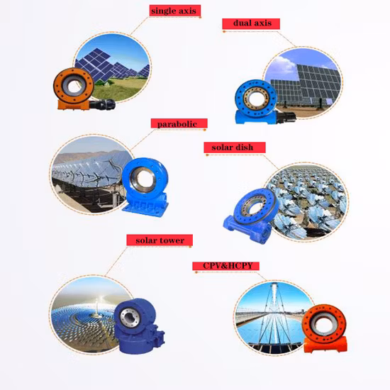 Redutor de plataforma de gerencio oco da bancada do atuador giratório do eixo oco